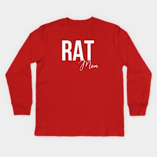 Rat Mom Kids Long Sleeve T-Shirt